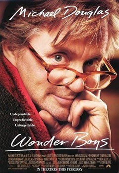 Wonder Boys movie poster with Michael Douglas